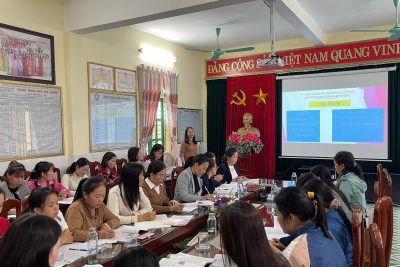 Tập huấn chuyên môn tháng năm học 2024 – 2025